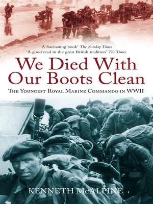cover image of We Died With Our Boots Clean